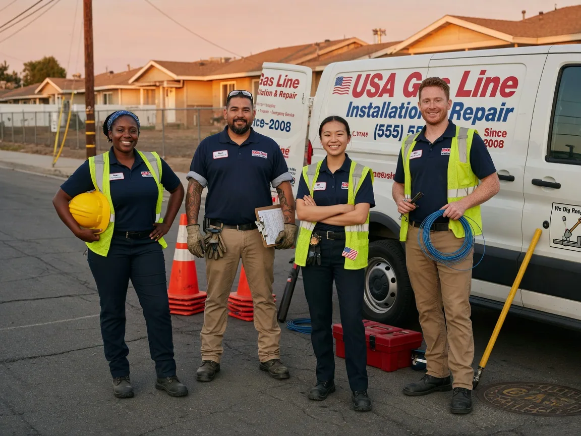 Gas Line Installation company in Salkum, WA